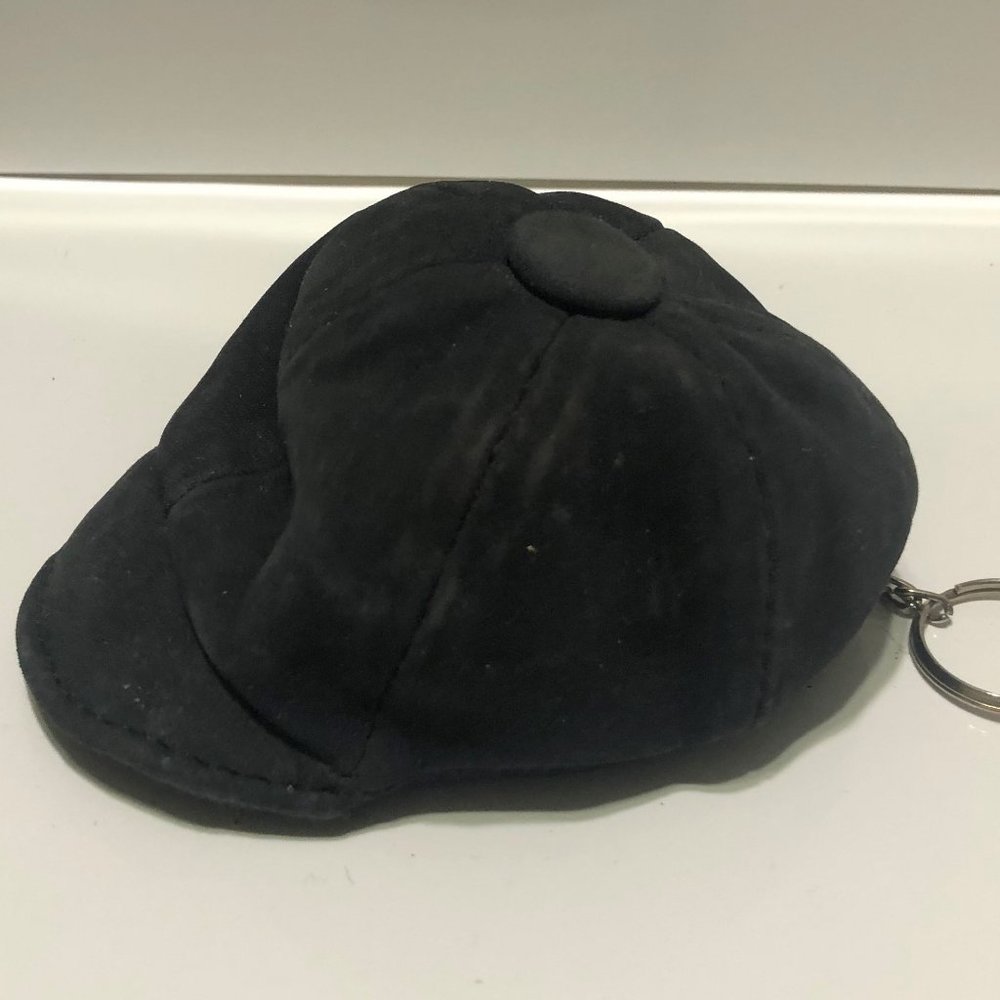 Genuine Leather Change Purse - Handmade - Miniature Ball Cap